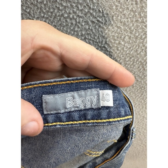 Vintage Levis Silvertab Jeans Mens 40 Blue Baggy Workwear Grunge Skater Y2K - Picture 8 of 11